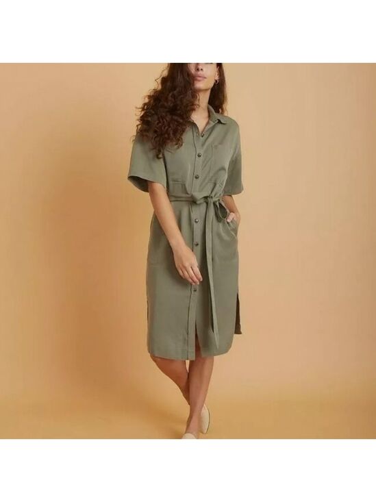 Marine Layer Dresses & Skirts - Marine Layer Renata Midi Belted Dress